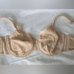 Cacique Lace Cream Bra for Soft Support and Comfort